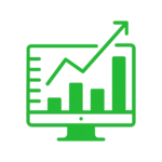 Annual business budget spreadsheet with monthly tracking